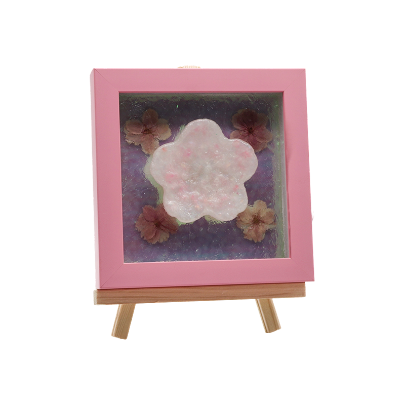 Rav treramme Water Ripple Cherry Blossom Art Lamp - Yozakura Rain