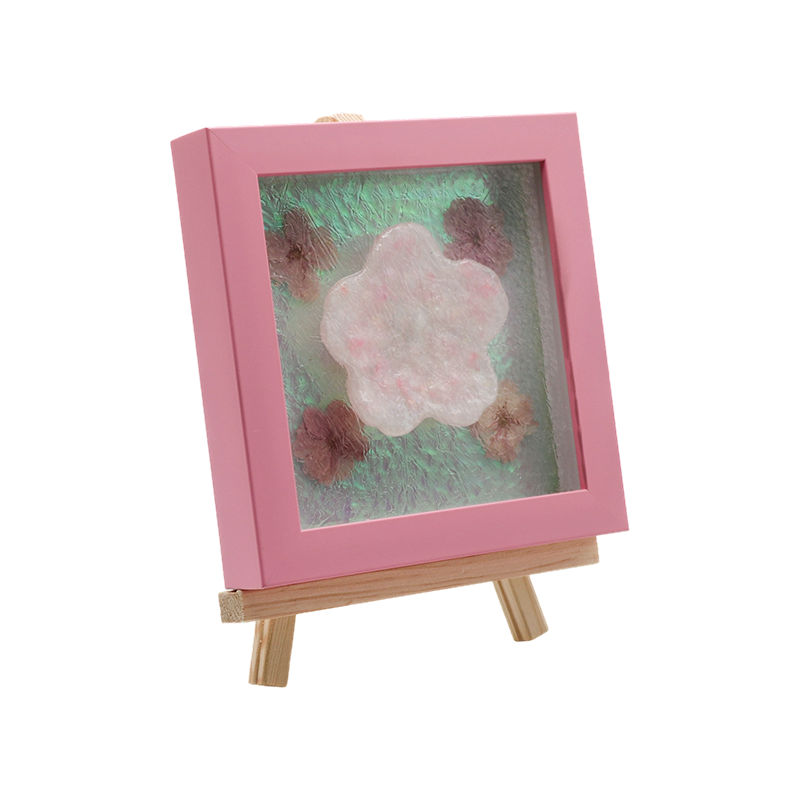 Rav treramme Water Ripple Cherry Blossom Art Lamp - Yozakura Rain