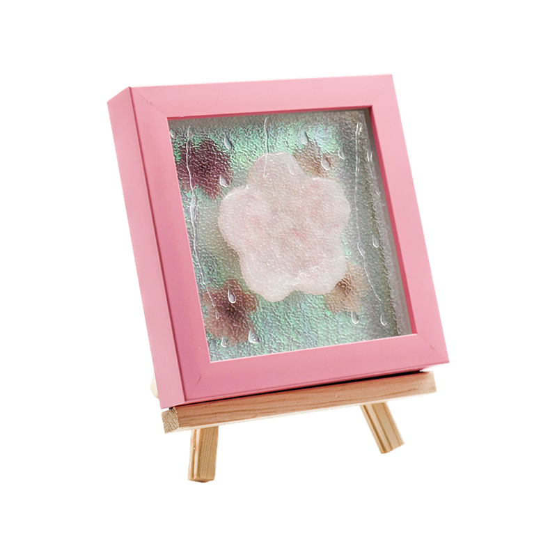 Gul treramme Cherry Blossom Art Lamp-Yozakura Rain