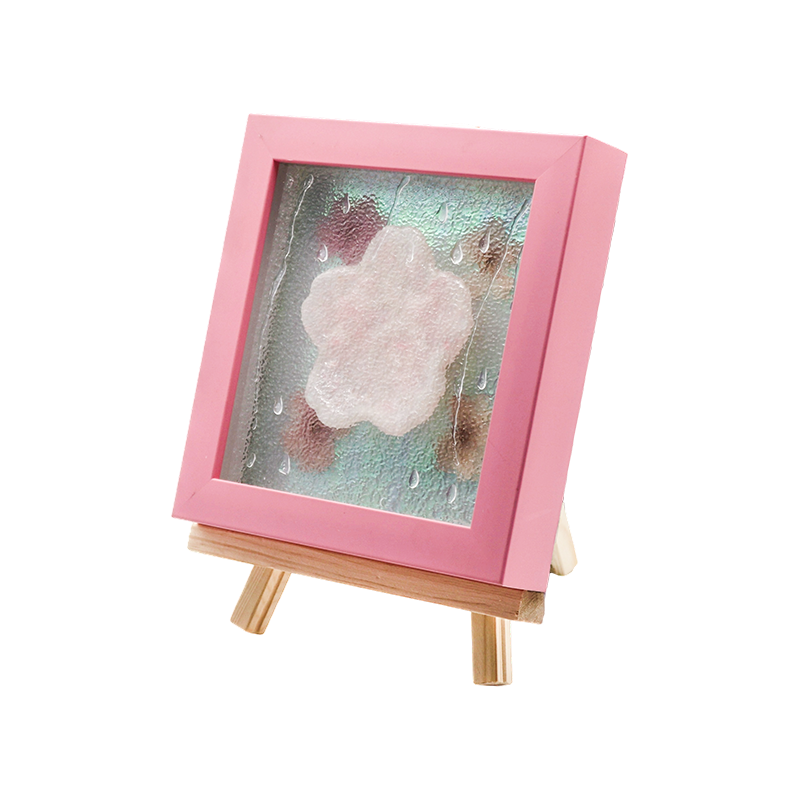 Gul treramme Cherry Blossom Art Lamp-Yozakura Rain