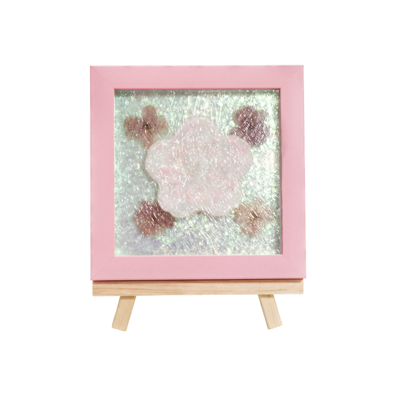 Rav treramme Water Ripple Cherry Blossom Art Lamp - Yozakura Rain